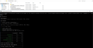 Running Command in Postman